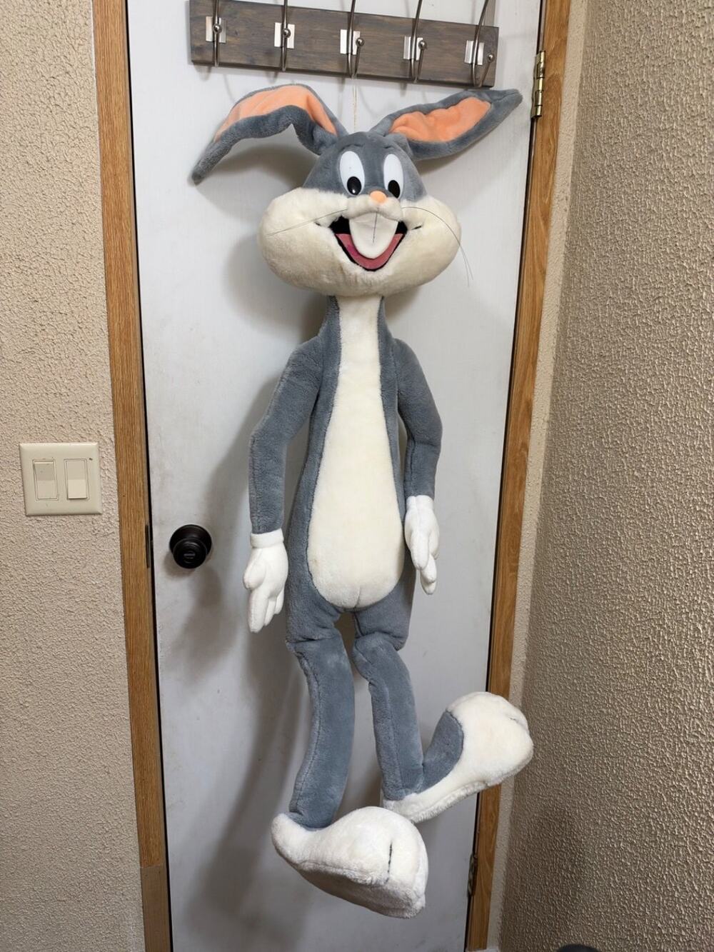 Mighty Star 1653 Bugs Bunny Jumbo Plush Stuffed Animal 44 In 1990s